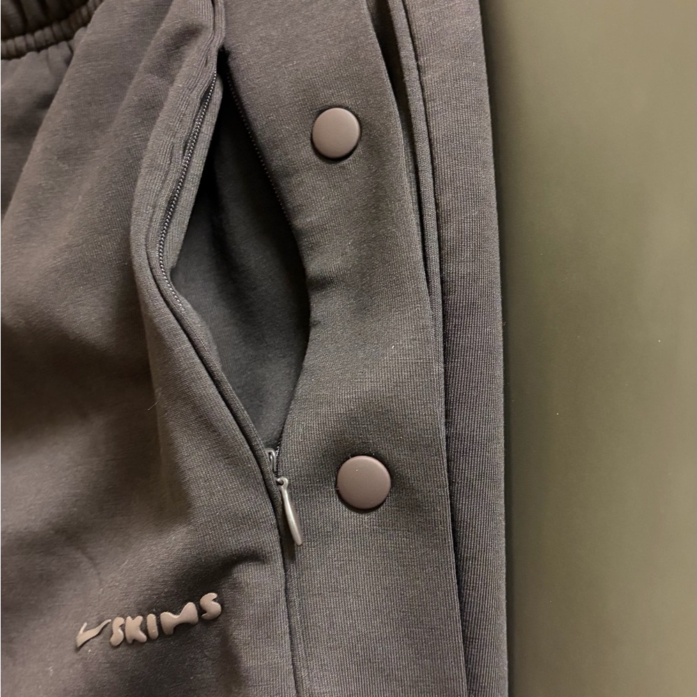 SKIMS Nike Brown Snap away Sweatpants Sz S